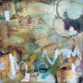 Surrender-my-words-to-memory-acrylic on canvas-14" x 14"-$588
